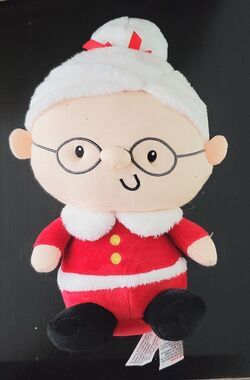 Gund Rosey Mrs. Claus Plush 12" Christmas Xmas Soft Santa Ho Ho Ho Winter